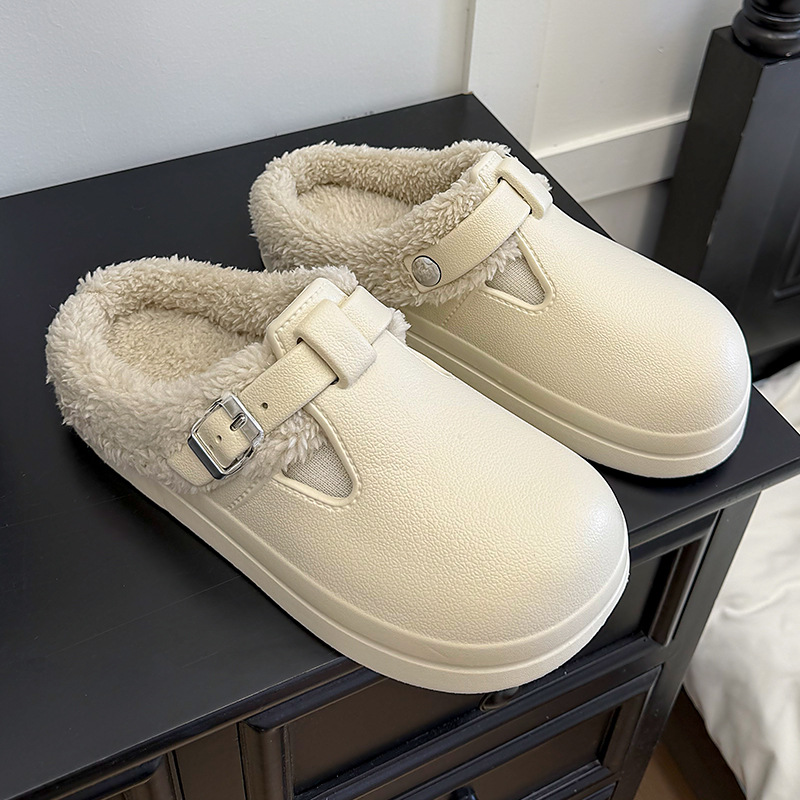 Hot free shipping designer slippers for womens black beige khaki New fashionable and versatile anti slip cotton mop