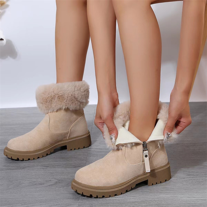 hot Free shipping designer for woman cotton shoes keep warm Fashion Boots outdoor casual snow boots black white