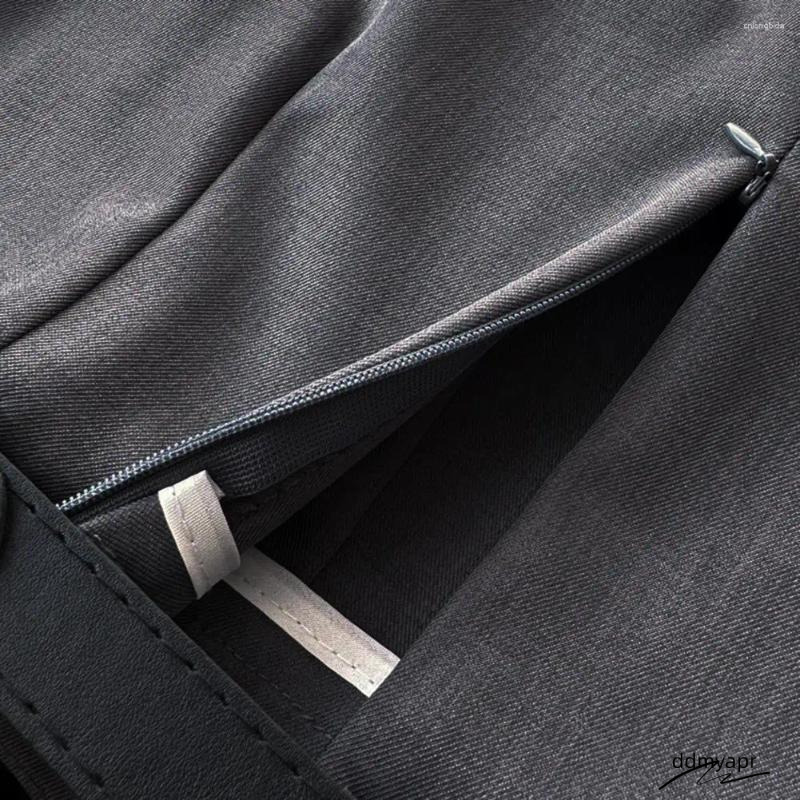 Skirts Women Maxi Skirt High Waist Pleated Ankle Length With Belt Solid ddmyday Color A-Line Long For Office Women's Clothing