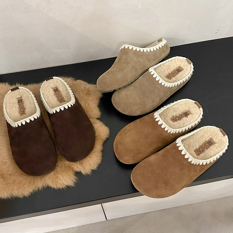 Hot new free shipping deisgner slippers for womens flat slippers brown New fashionable and versatile outdoor slippers