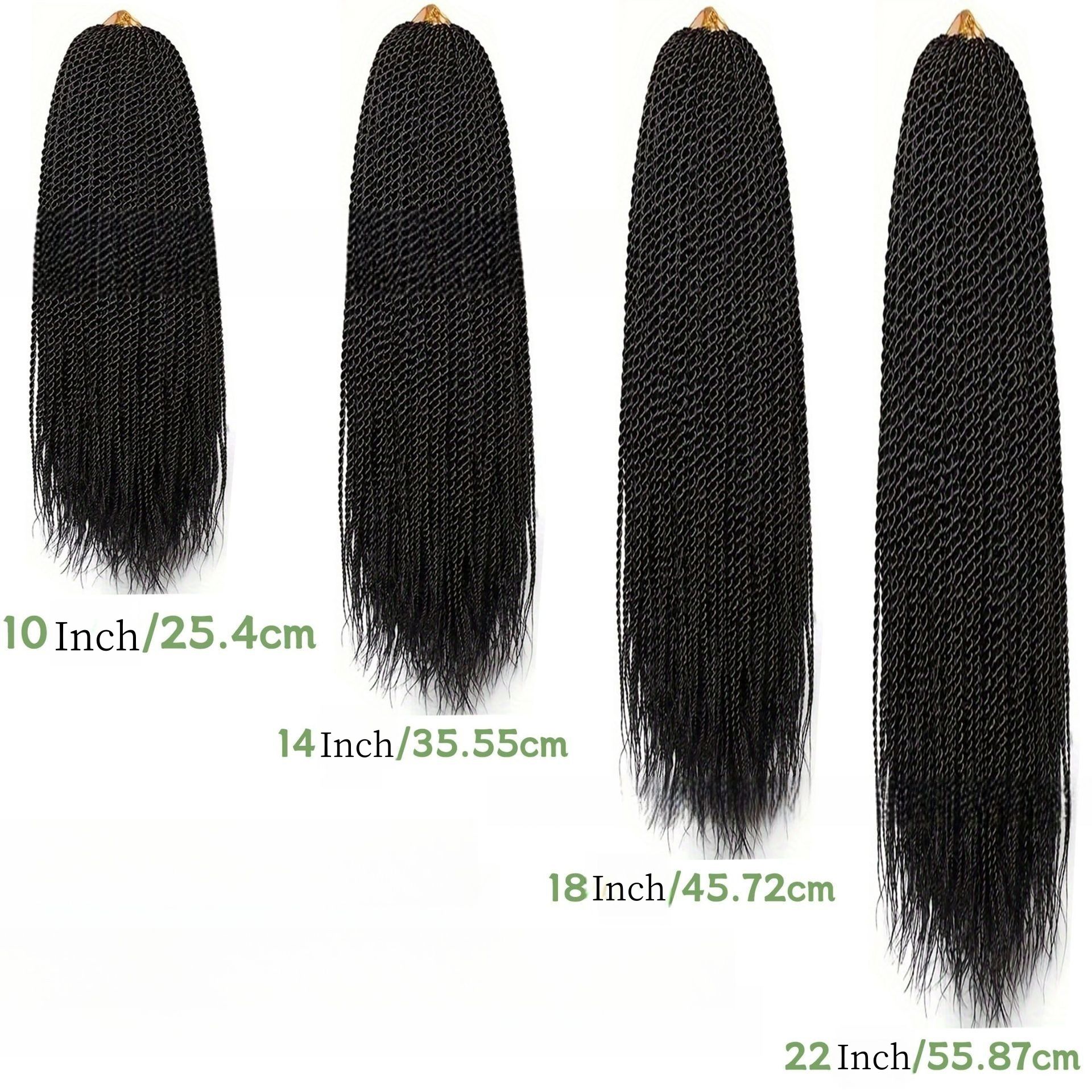 Twist Knotless Easy Installation Braided for Boho Braids Braiding Hair Goddess Braided Hair Twists Hand for Black Women Braided Extension Crochet Hair