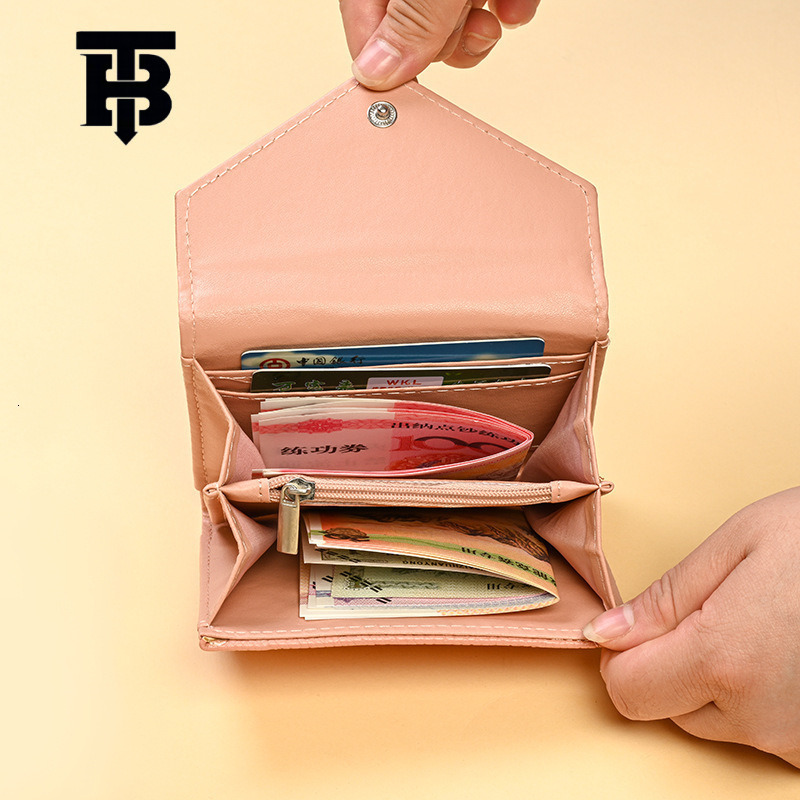 TB BHULAMTE Designer Bag Women's Wallet Coin Purse Ins Solid Color Simple Multi-functional Lipstick Bag Large Luxury Bag Capacity Wallet Factory 