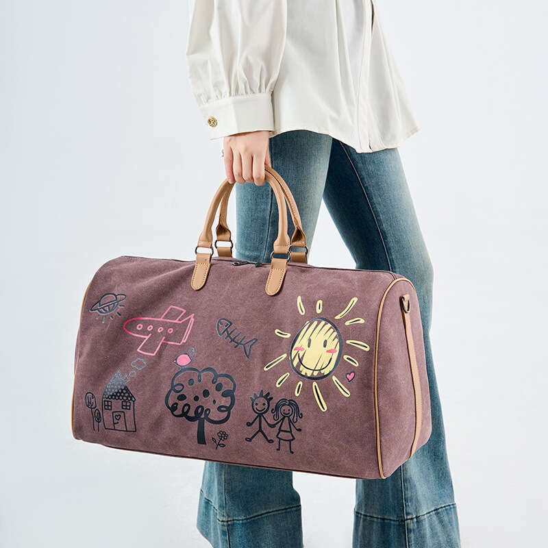 2025 New Travel Short Distance Large Capacity Handbag Gym Backpack Crossbody Bag