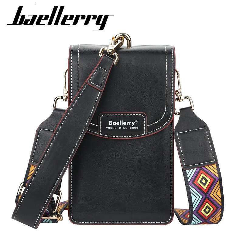 Baellerry New Korean Style Casual Versatile Large Capacity High-end Feel Crossbody Phone Bag for Women