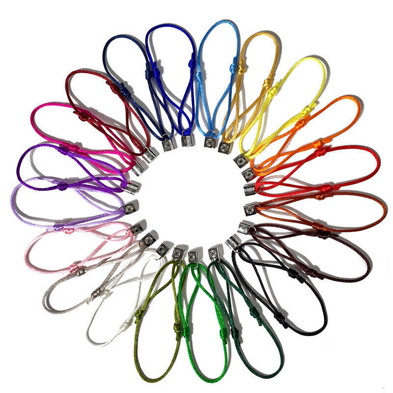 Casual Trendy Brand Money Lock Couple Interlocking Gift Non-Fading Titanium Steel Bracelet Lucky Red String