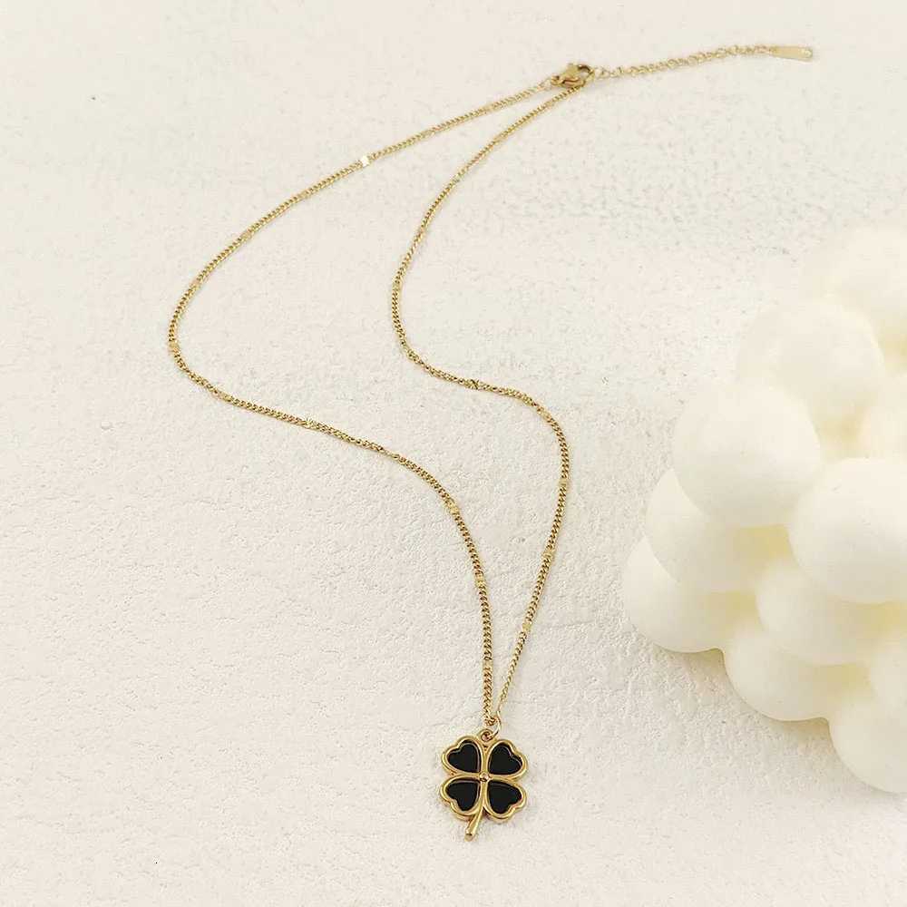 New white shell pendant highquality waterproof metal 18K wens necklace wedding party jewelry S250905