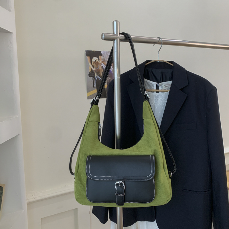 Hot-Selling Autumn Arrival Versatile Fashionable Simple And Elegant Casual Tote Trendy Large-Capacity Armpit Shoulder Bag