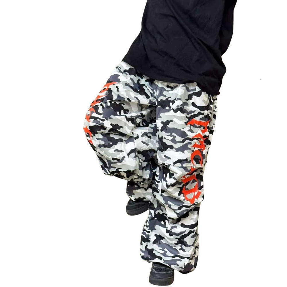 High Harajuku Camouflage Unisex Street Loose Women Jazz Dance Hip Hop Jogger Casual Long Pants