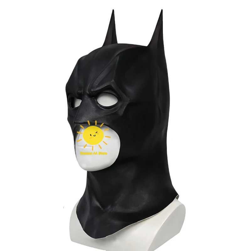 BEAST KINGDOM Bruce Wayne Movie Cosplay Mask Batman Halloween Carnival Bat Headgear Props for Adults Quality Latex Mask GiftsXJ250905 - view 4