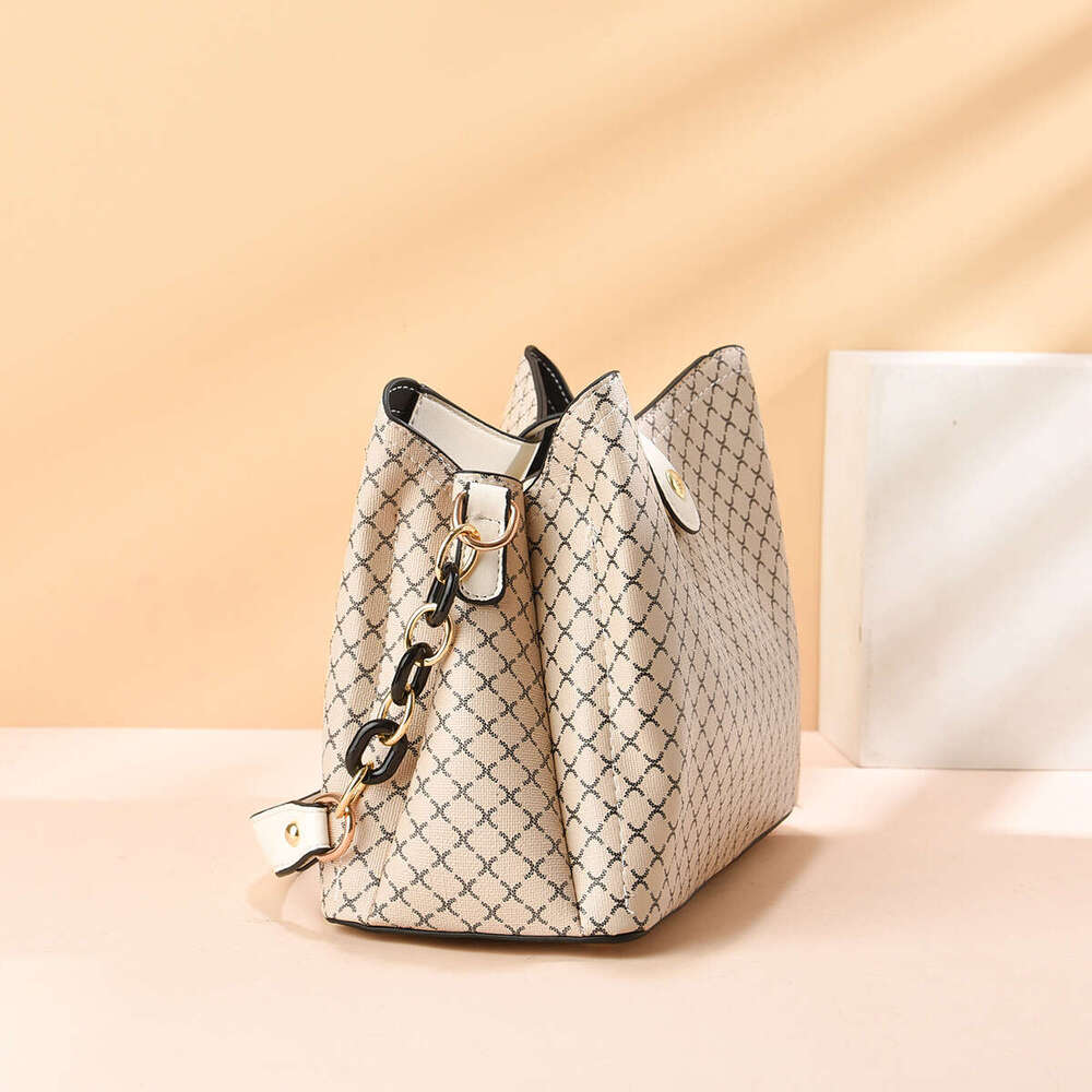 DHpet_wholesale Luxury Bucket Bag for Women Large Capacity Crossbody Shoulder Bag Multiple Compartments PU Leather Tote Purse