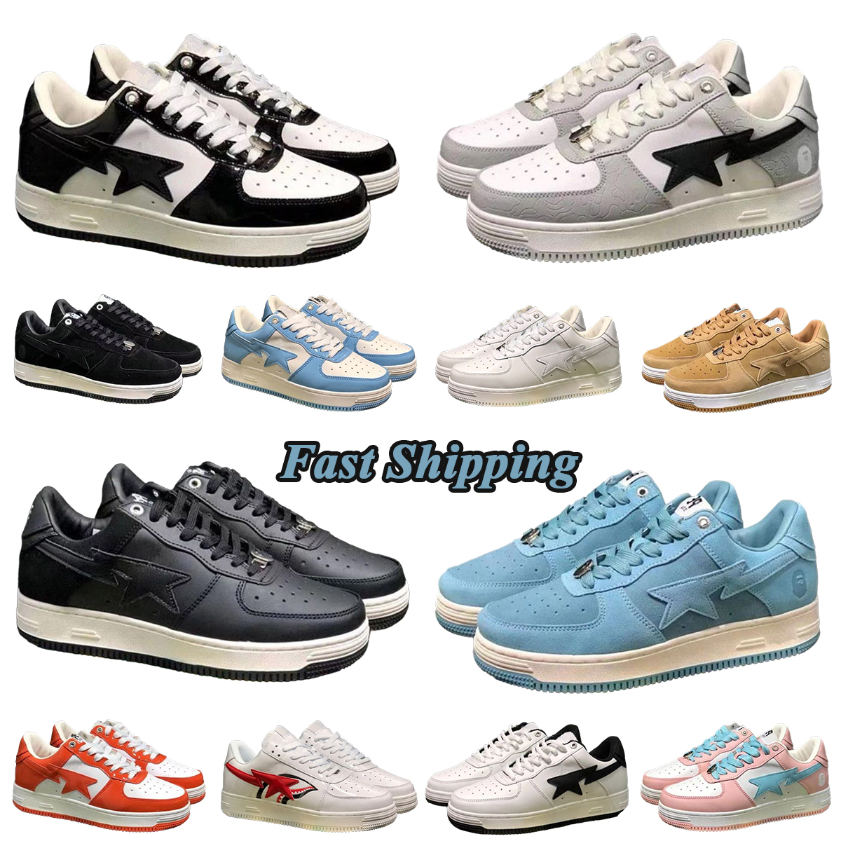 Designer Shoes Gender Neutral Star Casual Shoes Skateboarding Sports Shoes Multi-color Styles Outdoor Trainers 02