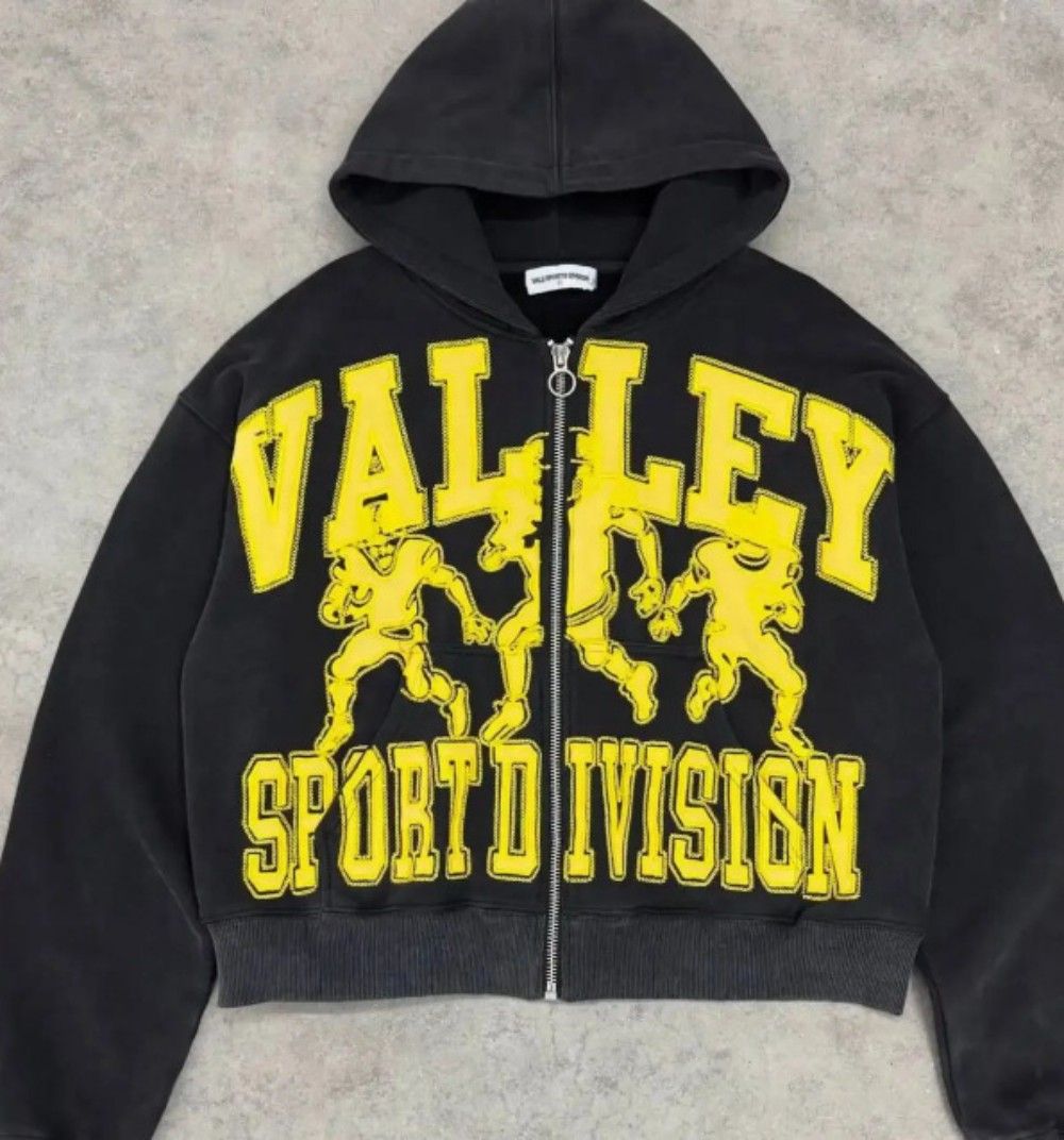 vale hoodie designer men's valley hoodie embroidered fashionable cardigan hoodie Sports pants