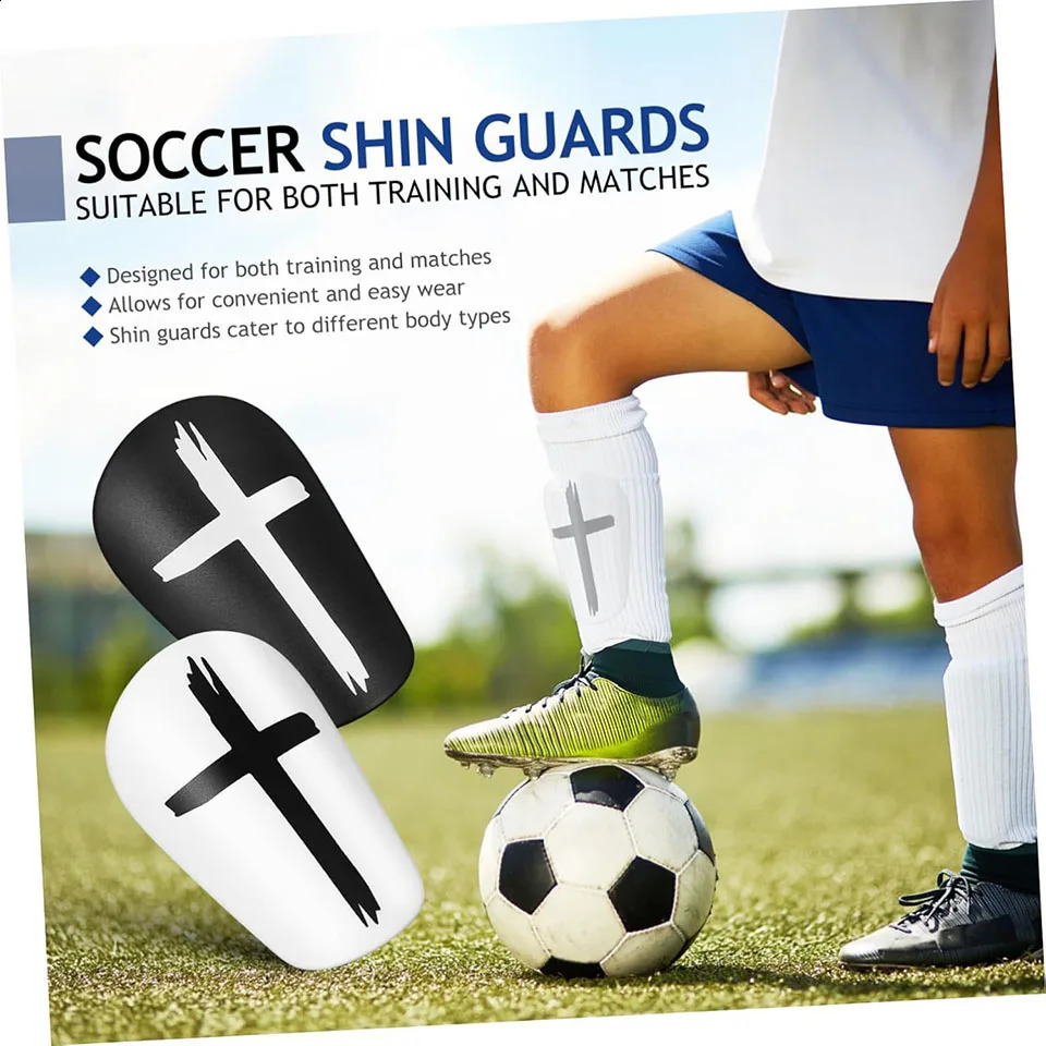 Loogdeel 1 Pair Soccer Shin Guards Protective Gear Pads for Training Matches Essential Kids Youth 250905BJ - view 4