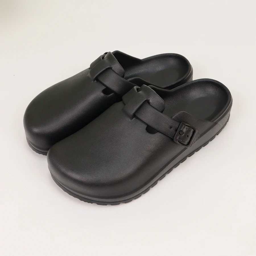 Summer Women Clogs Eva Beach Sandals Waterproof Slippers Casual Couple Mules Shoes W250905