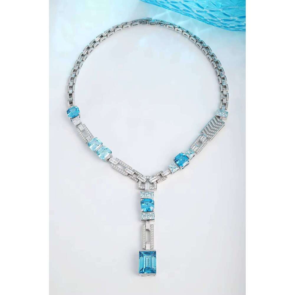 Cultivate Moissanite Material for Customizable Ladies' Necklaces of High Quality Customized Necklace Chain