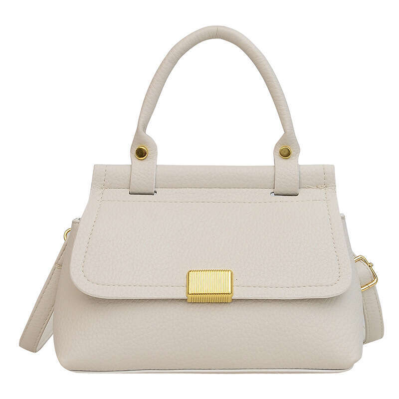 Lychee Texture Handbag 2023 New Textured Shoulder Simple Casual Crossbody Bag for Women