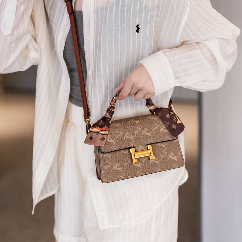 Fashion Luxury Bags Small Square Bag Elegant Handbag Small Square for Women 2025 New Pattern Commuter Single Shoulder Crossbody Bag