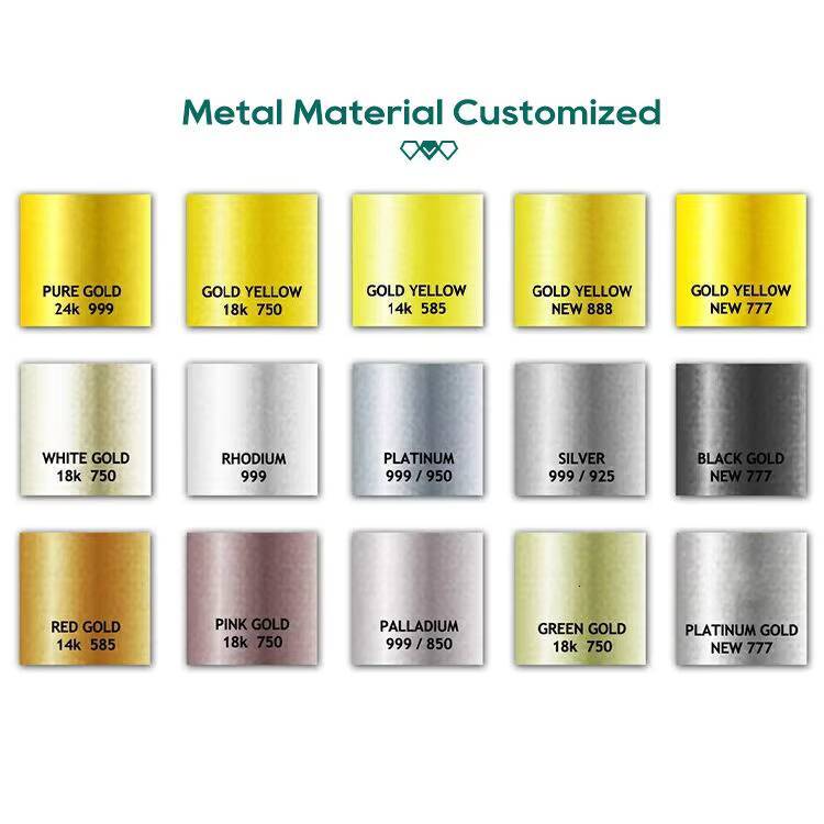 VOAINO IGI Certified 18K White Gold Custom Fine Jewelry CVD Lab Grown Diamond Rings for Women Ladies Engagement Wedding Gifts