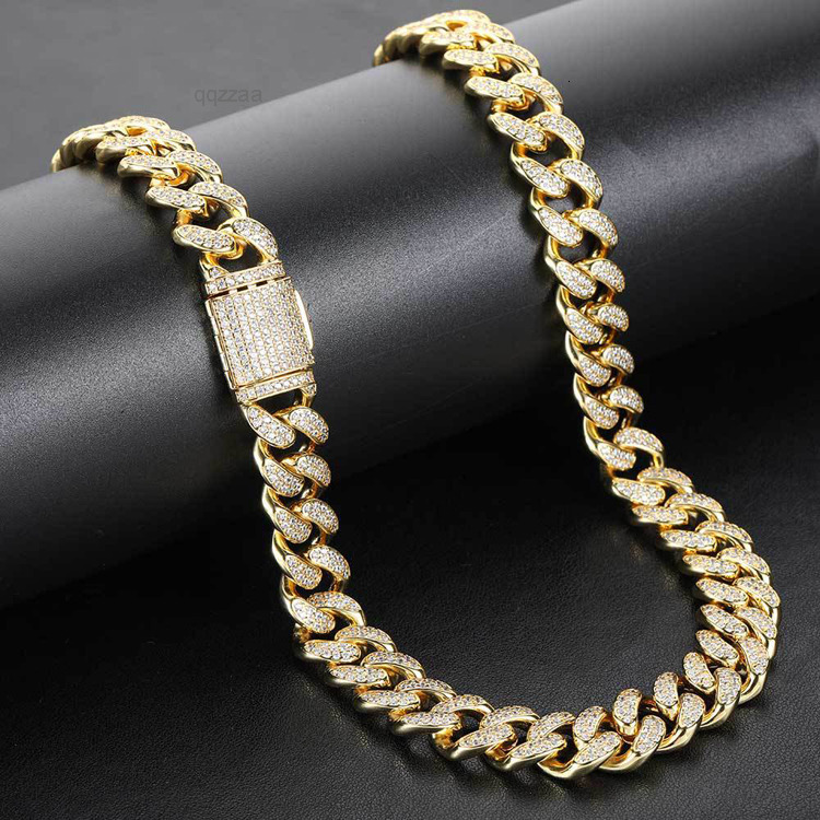 GZYS JEWELRY Wholesale New Design Hiphop Iced Out Cuban Chain and Bracelet
