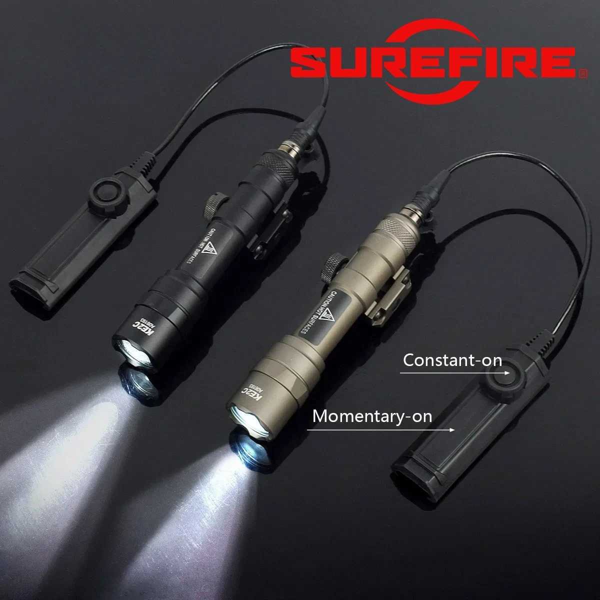 Tactical Scout Light M600 M300 M600C Dual Pressure Switch Airsoft AR15 Rifle Hunting Weapon Flashlight LED SF Gun LampXJ250905