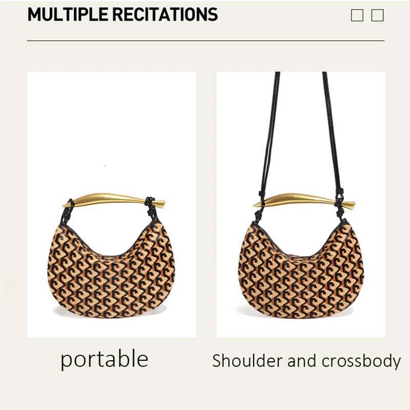 VM FASHION KISS 2025 New Women's Bags Genuine Horsehide Shoulder Cows Pattern Detachable Strap Messenger Bag Designer