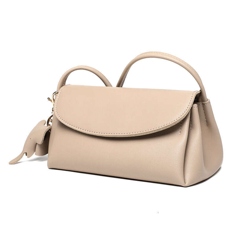 Fashion High-Quality Soft Leather Mini 2025 New Summer Simple Versatile Cloud Single Shoulder Crossbody Women's Bag