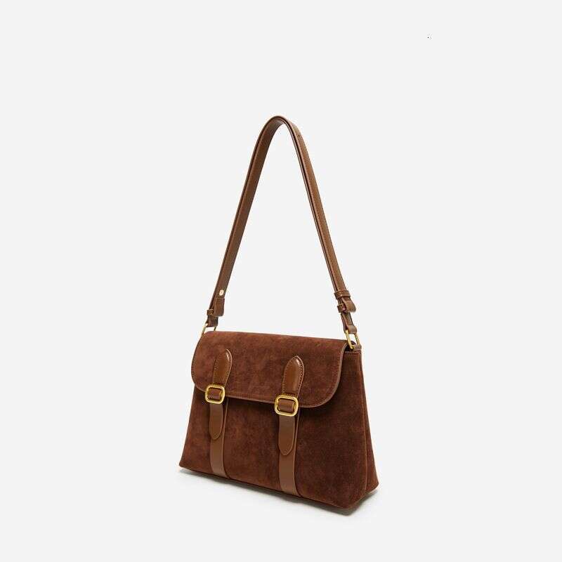 Women's 2024 New Korean Version Niche Design Frosted Single Shoulder Diagonal Cross Messenger With Large Capacity