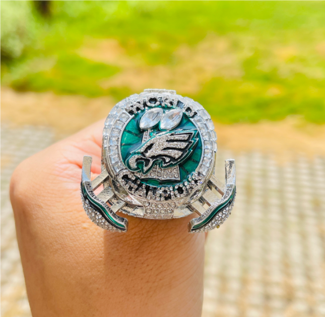 Commemorative American Football Championship Ring with Display Box, -2025 Season