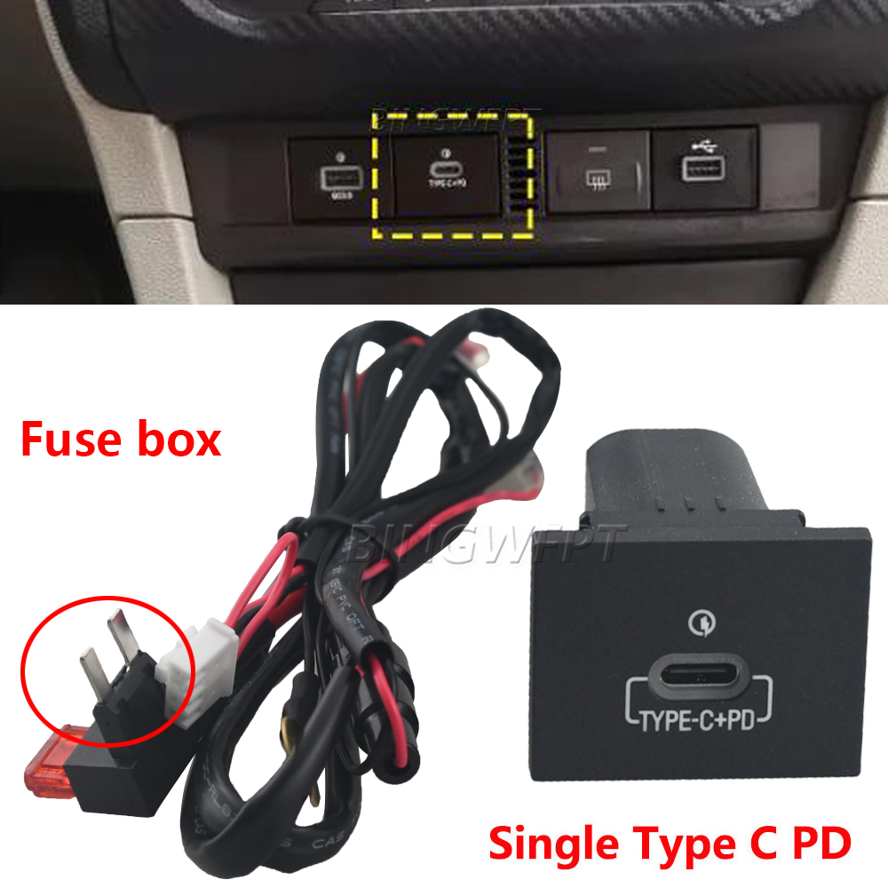 Car USB Input Adapter Audio Radio u-disk flash Socket Interface Cable For Ford Focus 2 QC3.0 Mk2 2009-2011 Accessories