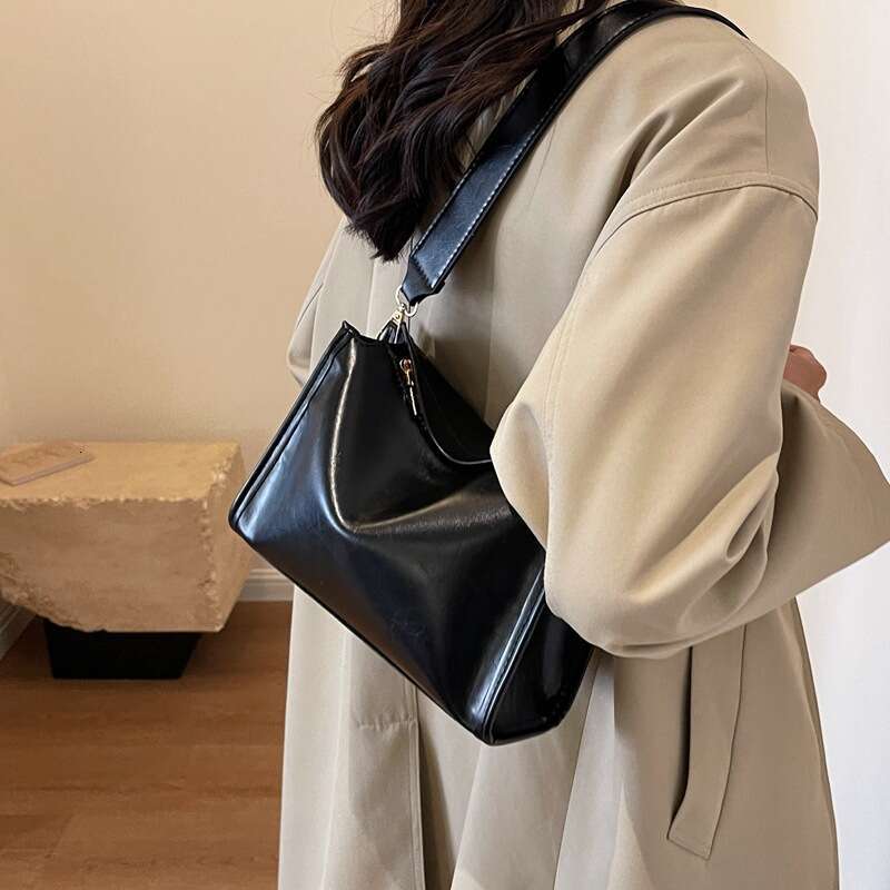 Underarm Women 2024, New High-End And Versatile Maillard Broadband Single Shoulder Crossbody For Women's Pillow Bag