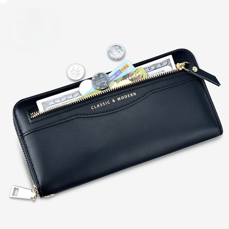 Top quality Brand High Quality New Style Free Delivery Designer Tailian Women's Wallet Cross-border Zipper Coin Long Card Holder Purse New Free D