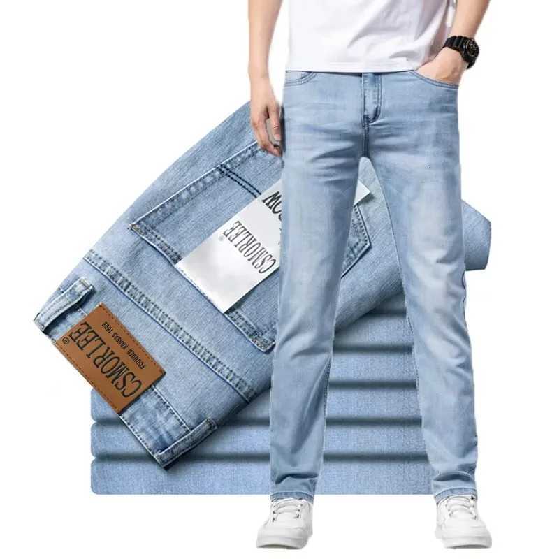 2025 Brand Jeans Summer Style Utr Thin Light Mens Jeans Fashion Male Casual Denim Mens Jeans Slim Wholesale Jeans W250905