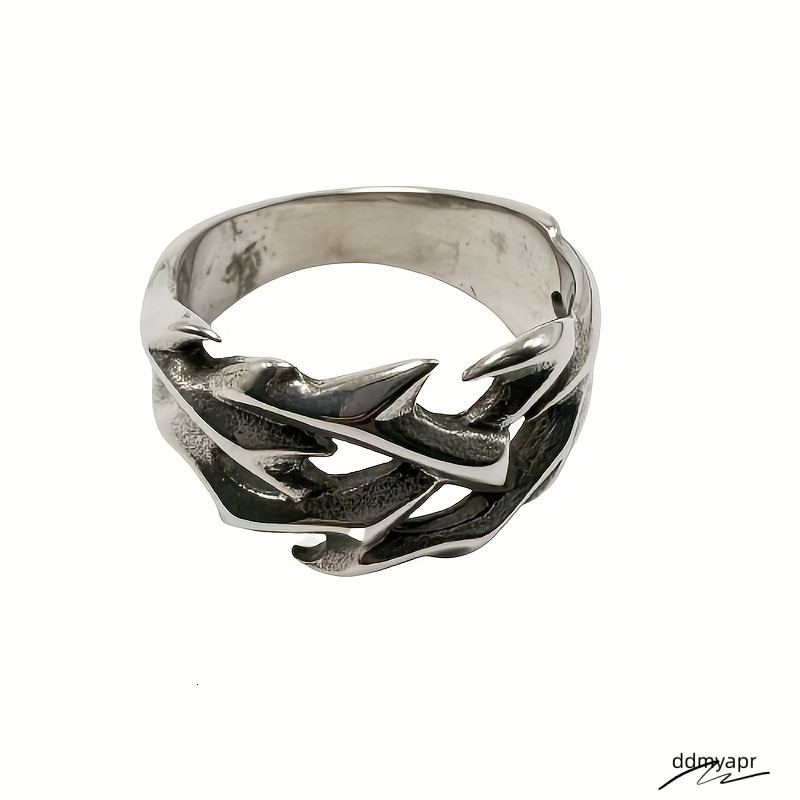 Designer Rings Fashion Black Gun Plated Thron For Men ddmydec Copper Retro Branch Opening Ring Geometric High Quality Charm Jewelry ddmydec ddmydec dd