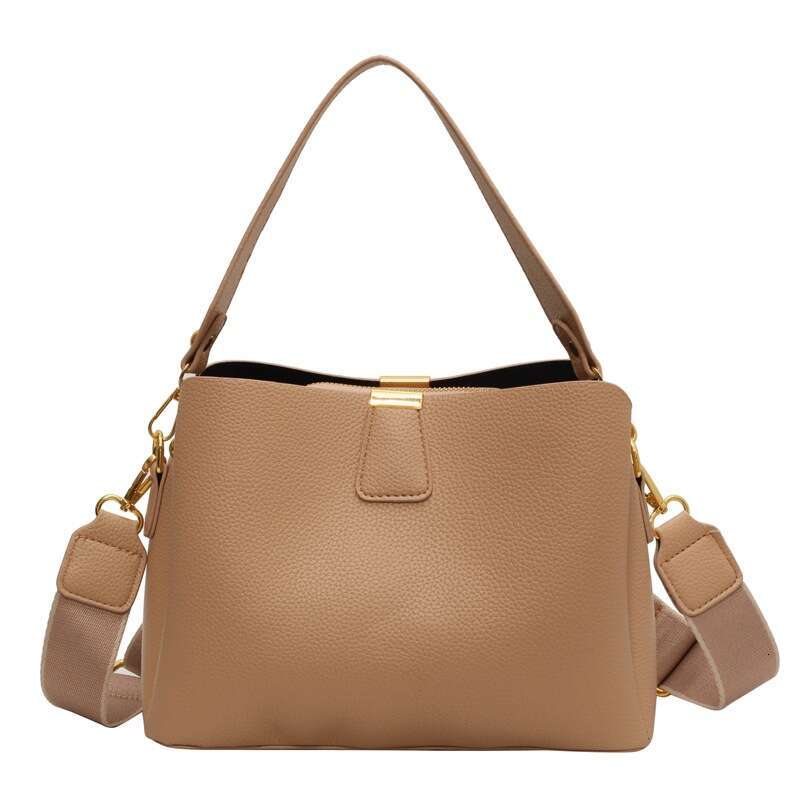 Trendy Fashion Handbag for Women 2024 Autumn Winter High-end Niche Bucket Stylish Versatile Crossbody Bag
