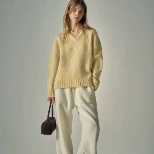 Retro Sle Suede French Bread Underarm Single Oulder Handbag Zipper Closure Ladies Bag Leather Goods Spring 2025