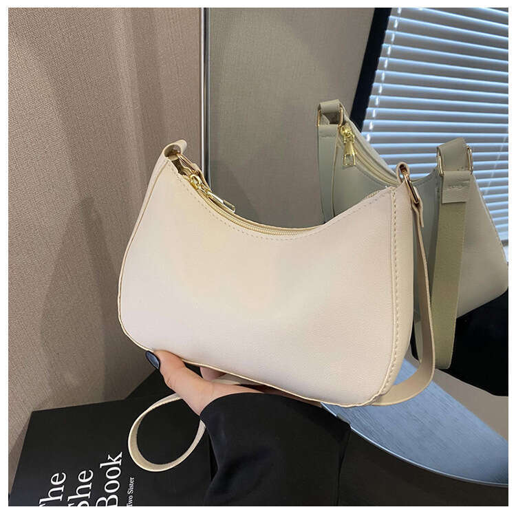 Handbag New 2024 Small Square Stylish Texture Shoulder Fashion Women's Underarm Bag