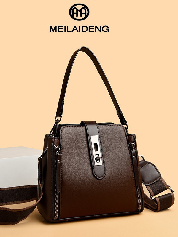 2025 New Style Fashion Women's Handbags High-End Versatile Shoulder Bucket Large-Capacity Crossbody Bags