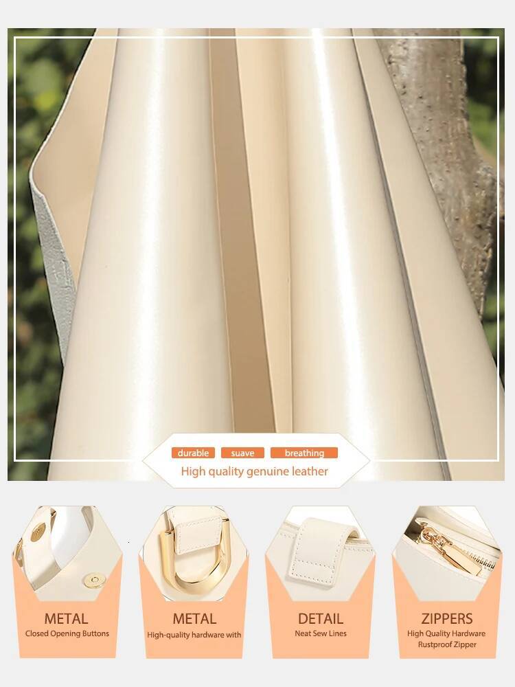 Zency Women's Charming Leather Shoulder Bag Designer Handbag With Top Handle