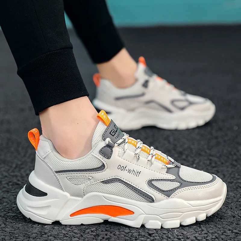 Mens Breathable Mesh Casual Sports Shoes Four Seasonal Outdoor Soft Sole Comfort Running Shoes Student Walking Shoes Sneakers Z250905