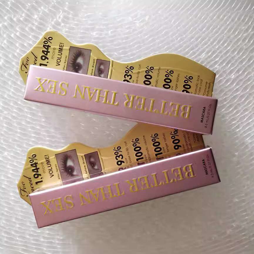 Better Than Sex Mascara Black Waterproof Creamy Eye Lash Natural Curling & Lengthening Mascaras Eyelash Extension Eyes Brighten Makeu X250905