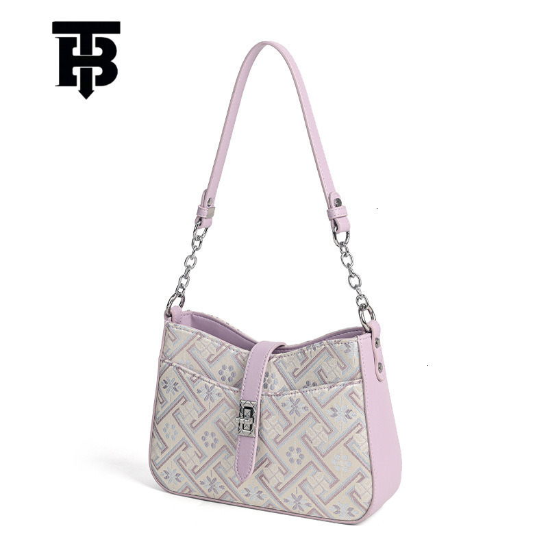 TB BHULAMTE Designer Bag 2025 High-end Single Luxury Bag Shoulder Underarm Bag National Style Light Luxury Versatile Single Shoulder Crossbody Bag For
