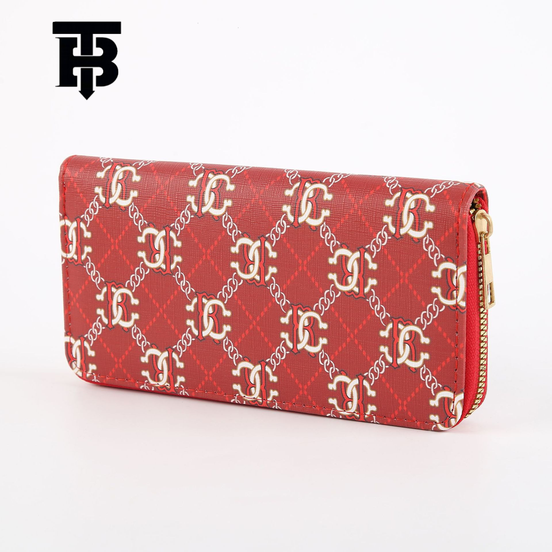 TB BHULAMTE Designer Bag Vintage Floral PU Eco-friendly Wallet Women's Clutch Bag Storage Bag Phone Bag Long Luxury Bag Multi-purpose Wallet