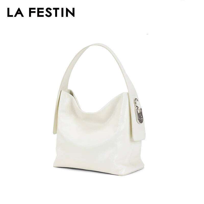 LA FESTIN Original Handbag Women 2025 New Bucket Fashion Leather Shoulder Designer Crossbody Bag
