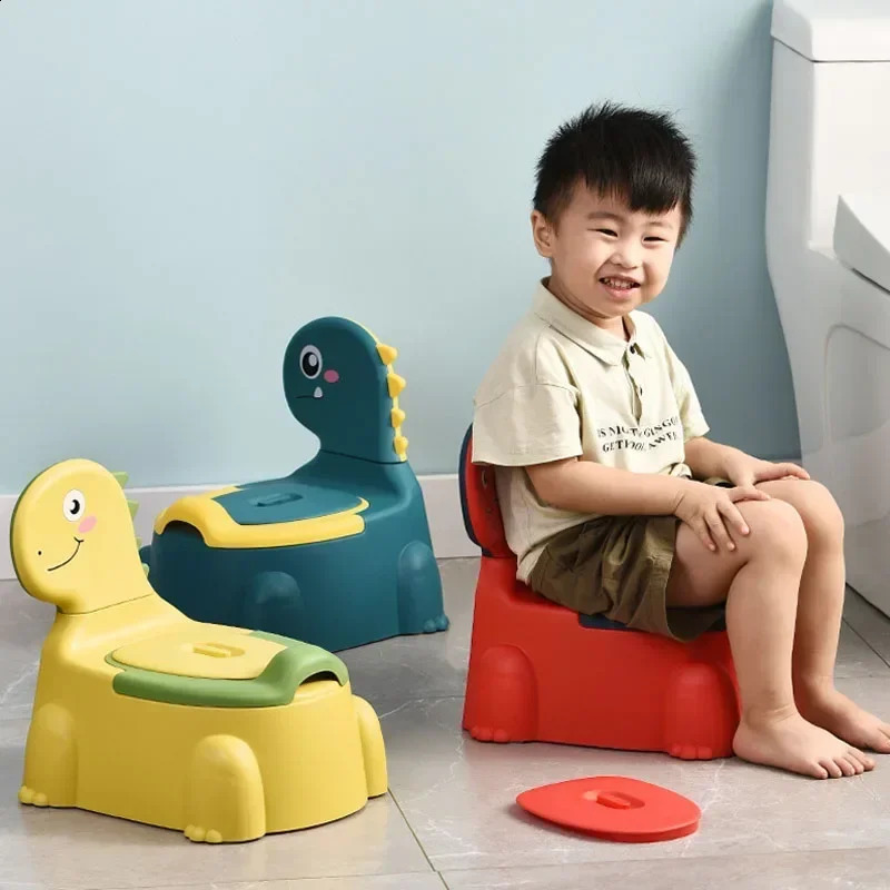 Toilet Training Seat Cartoon Dinosaur Thickening Childrens Special Urinals Boys Girls Supplies 250904