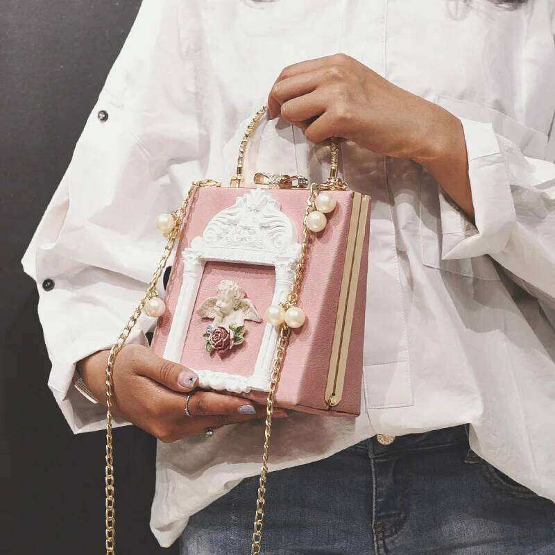 Angel Female Handbags Fashion Pearl Cross Body Brand Leather Women Shoulder Bag Ladies Hand Bags Sac A Main