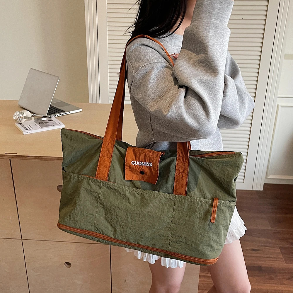 Large Capacity Lightweight Expandable Foldable Fashion Travel Bag Short Distance Business Trip Ready for Delivery Bag 250903