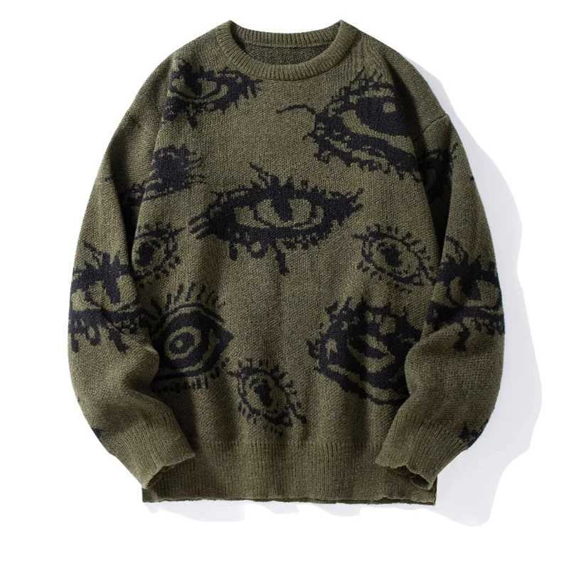 Autumn Winter Mens ONeck Sweater Casual Men Warm Cashmere Knitted Pullover Men Classic Loose Knitwear Sweaters Clothing Z250905