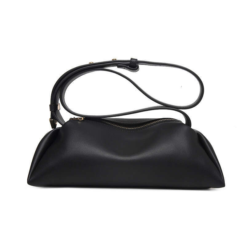 Casual Lightweight Travel Crossbody Bag for Women 2025 New Trendy Single Shoulder Versatile Soft Leather Pillow Shape