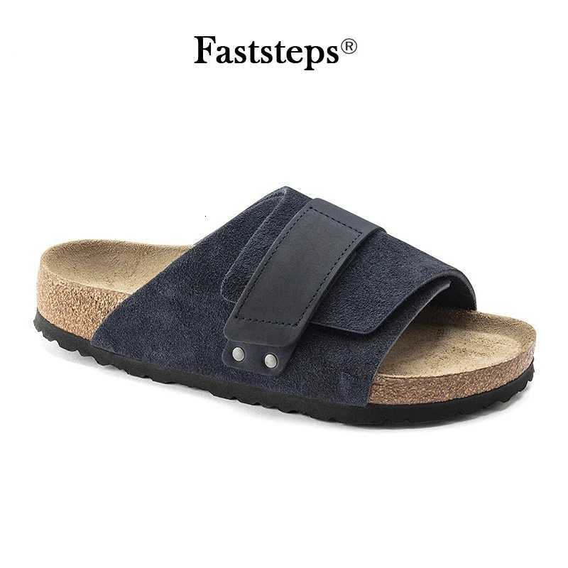 Briken stock Outdoor High Quality Suede Clogs Sandals Soft Fashion Brand Design Leather Mule Clog Shoes for Women Men W250905