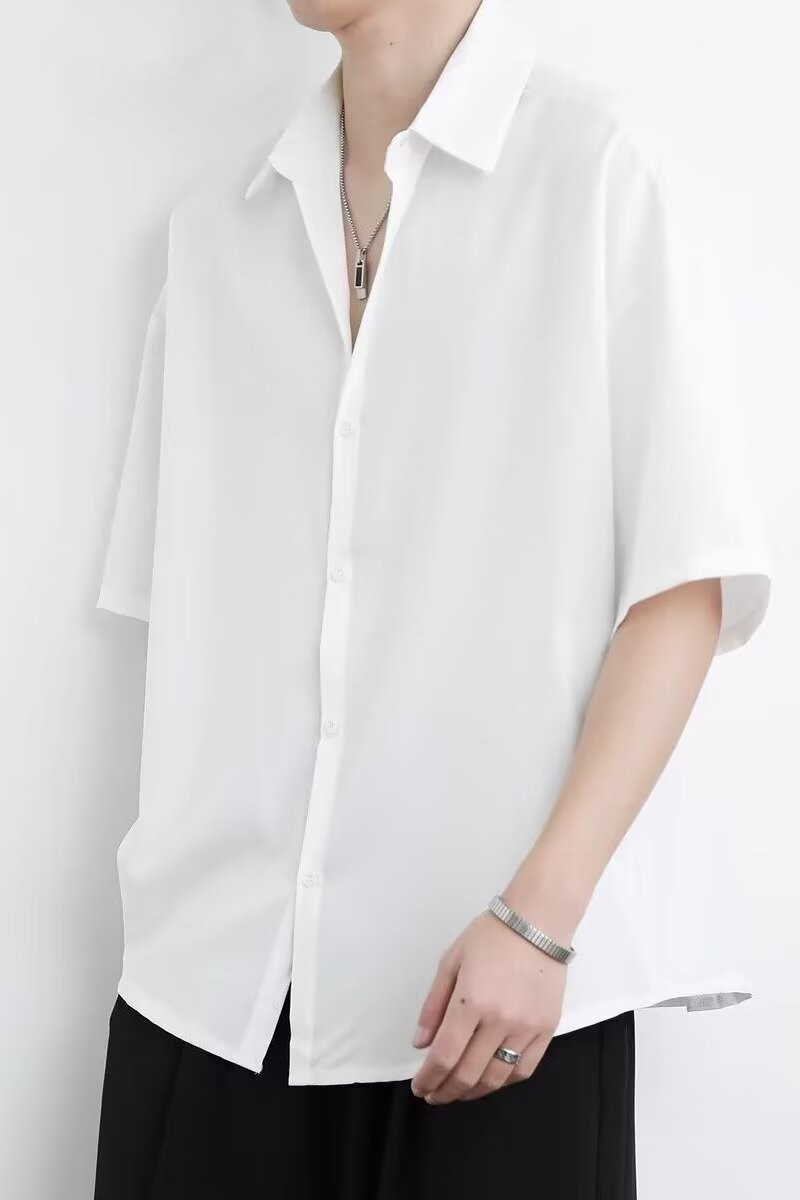 C4385 Master quality Sweatshirt Men's Fashion Brand Waffle Fake Two-piece 2024 Autumn New Long-sleeved T-shirt